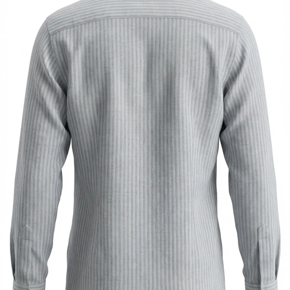 Bloomingdale's Men's Store- 100% Linen Shirt - Picture 4 of 5